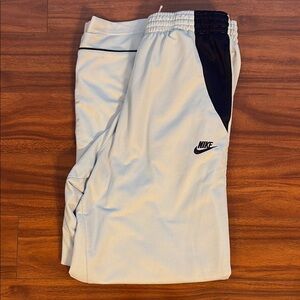 Nike Athletic Pants in Light Grey and Navy Blue